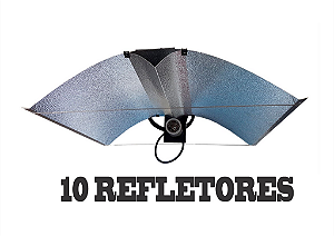 10 Refletores Aberto ADVANCED 65x50cm + FRETE GRÁTIS