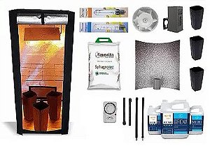 KIT EASY TO GROW 80x80x160 - 250w 220v