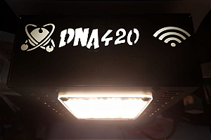 Painel Led DNA420 Quantum Board 130w Termohigrometro e WIFI, UV + IR