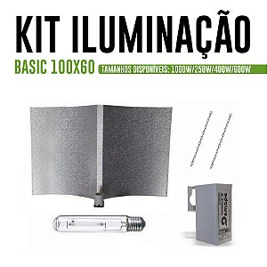 Kit Iluminação Basic 100x60