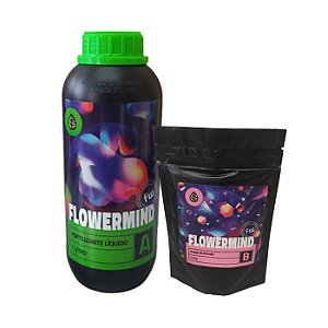 FLOWERMIND KIT NUTRICAO M 1LITRO + 125G