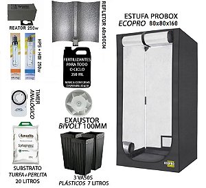 KIT PROBOX ECO 80x80x160 - 250w