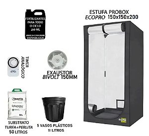 KIT PROBOX ECO 150x150x200 - Sem Luz