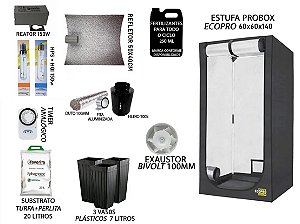 KIT PROBOX ECO 60x60x140 - 150w + Filtro 100s