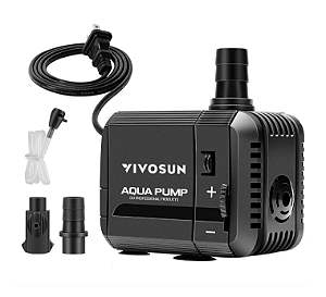 Bomba D'água Submersível 130GPH (500L/H, 6W) - 110v