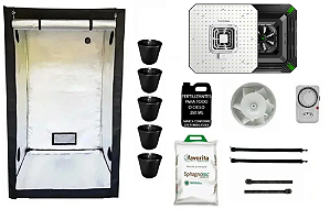 KIT LED EASY TO GROW 100x100x180 - 150W Aerolight A150