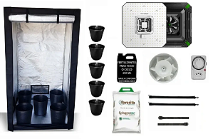 KIT LED EASY TO GROW 140x140x200 - 200W Aerolight A200