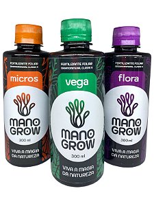 Trio Fertilizantes Mano Grow 300ml