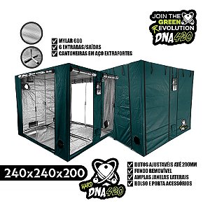 Estufa Gigante DNA420 Hard - 240x240x200cm