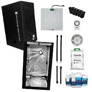 KIT ESTUFA - BARRACA DNA420 ECO LED EASY TO GROW 100x100x160 85W DNA420 Quantum Board LM281B