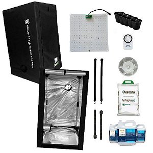 KIT ESTUFA - BARRACA DNA420 ECO LED EASY TO GROW 120x120x180 35W DNA420 Quantum Board LM281B