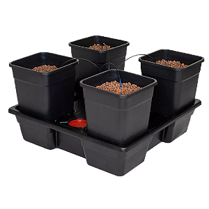 Kit Sistema Hidropônico Wilma XL 4 Complete – 4 Vasos de 25L Cultivo Indoor