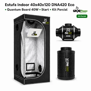 Estufa Indoor 40x40x120 DNA420 Eco Quantum Board 40W Start Kit Parcial