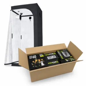 Kit Completo Garden HighPro GrowKit 60 - Estufa 60x60x160cm + LED 60W