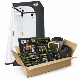 Kit Completo Garden HighPro GrowKit 80H - Estufa 80x80x180cm + LED 150W