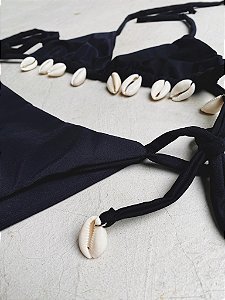 Cortininha Preto Búzios