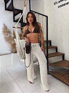 Calça Tricot Off