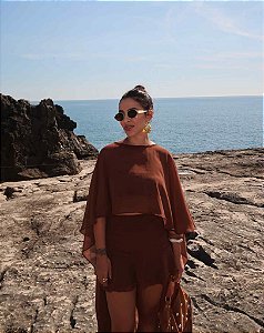 Saia Santorini Marrom