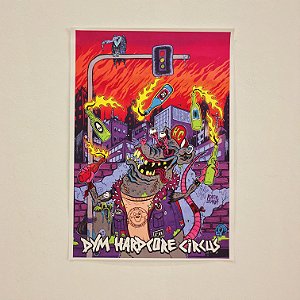 Poster Hardcore Circus Ratazana - DYM