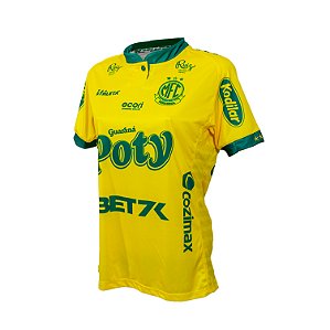 Camisa Oficial 1 Feminina Mirassol FC 2024 - Amarela
