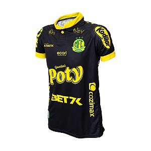 Camisa Oficial 1 Goleiro Infantil Mirassol FC 2024 - Preta