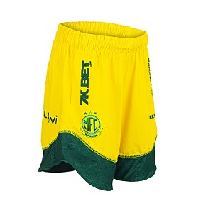 Calção Infantil Oficial Mirassol FC - 2025 Amarelo