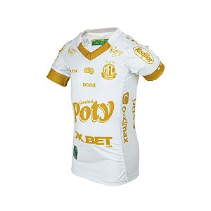 Camisa Infantil Oficial Mirassol FC - 2025 Branca