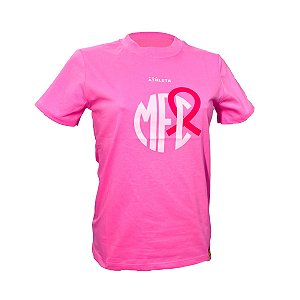 Camiseta MFC Outubro Rosa — Baby Look Algodão - 2025