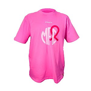 Camiseta MFC Outubro Rosa — Modelo Casual Algodão (Unissex/Masculina)- 2025