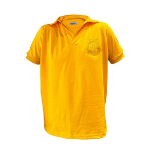 CAMISETA POLO RETRO MIRASSOL FC - AMARELA