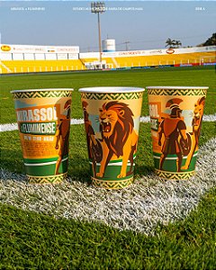 Copo de Jogo Oficial Mirassol FC - 550ml - Jogo Mirassol X Fluminense