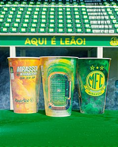 Copo de Jogo Oficial Mirassol FC - 550ml - Jogo Mirassol X Internacional