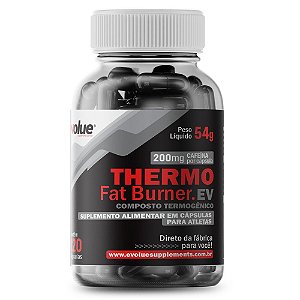 Thermo Fat Burner.ev - 120 Cápsulas - Evolue