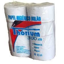 Papel Higiênico Rolão Celulose com 8 Rolos de 300 Mts