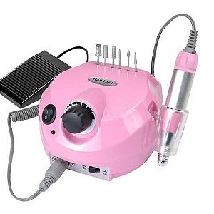 Motor Lixadeira Nail Drill Rosa 30000 rpm