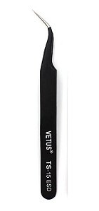 Pinça Cílios Curvada Vetus ESD-15