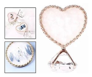 Anel Diamante Para Foto Transparente