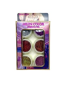 Decoração Glitter C/6