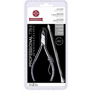 Alicate Cutícula 778-E Pro Inox Empurrador de Cuticulas Mundial
