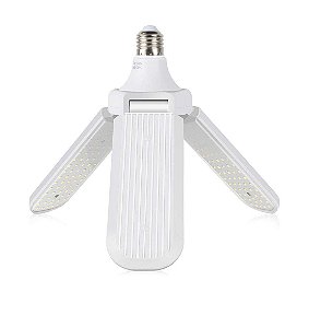 Lâmpada LED 45W Flores Dobráveis 6500K E27 Lampada Multifuncional
