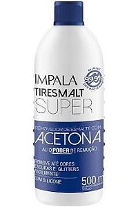Impala Removedor De Esmalte Com Acetona 500ml