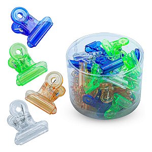Presilha De Acrílico Com 36 Cores 22mm