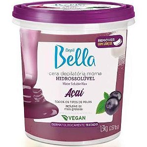 Depil Bella Cera Hidrossoluvel Açai 1,3kg