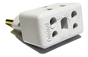 Adaptador Bob Esponja Benjamin 10A 20A Plug Pino Grosso
