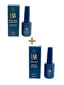 Una Kit Primer Ácido E Adesivador 12ml