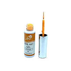 Esmalte Em Gel Liner Lirio 08 Laranja 12ml