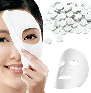 Máscara Facial Descartável Limpeza De Pele C/50 Und
