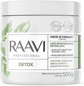 Raavi Creme de Massagem Detox 500gr