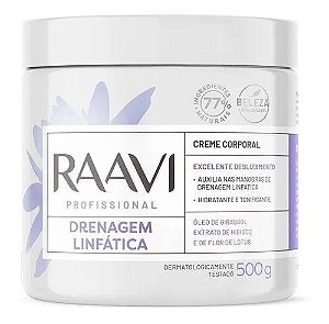 Raavi Creme Drenagem Linfática 500gr