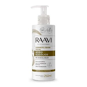 Raavi Sabonete Líquido Facial Ácido Glicólico 250ml